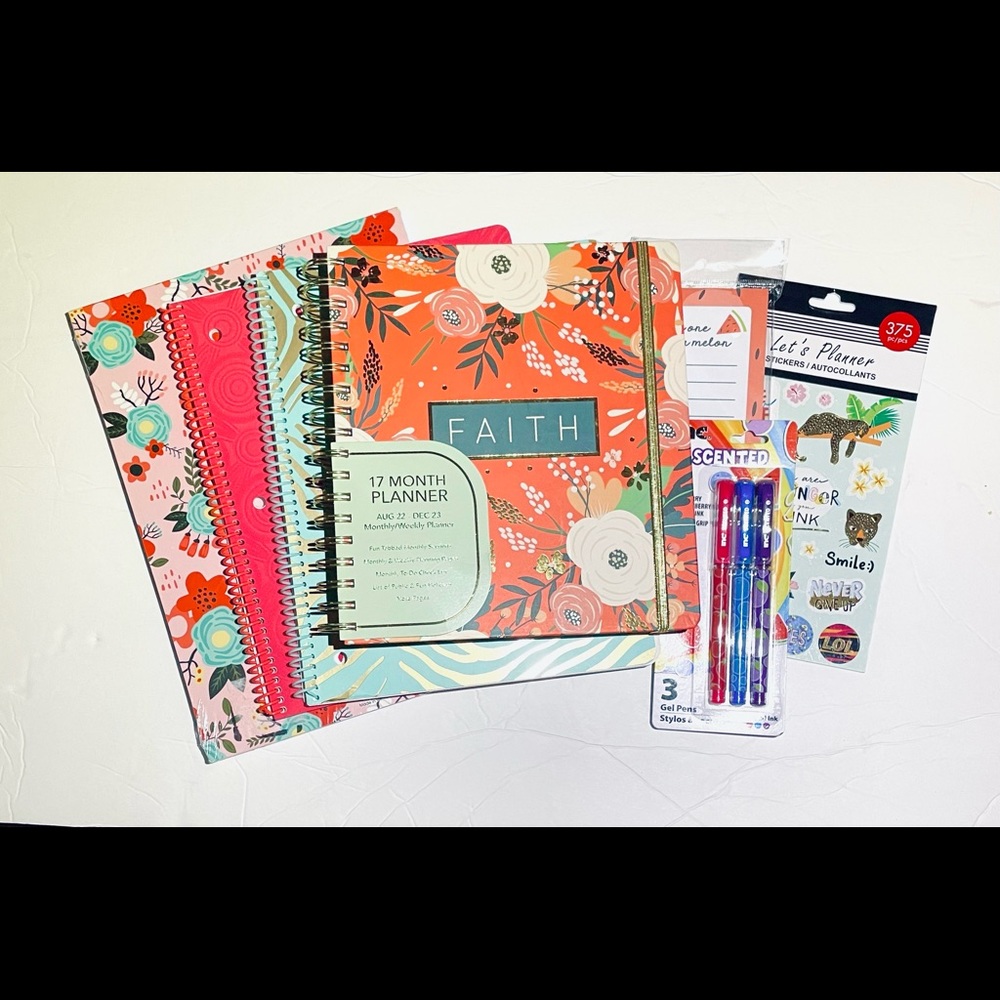 New “Faith” Stationary/Back To School Set Bundle